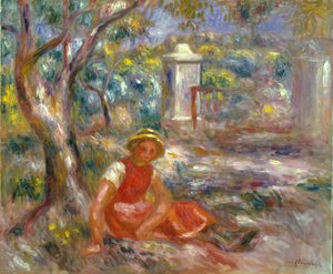 Girl at Gate, c.1914